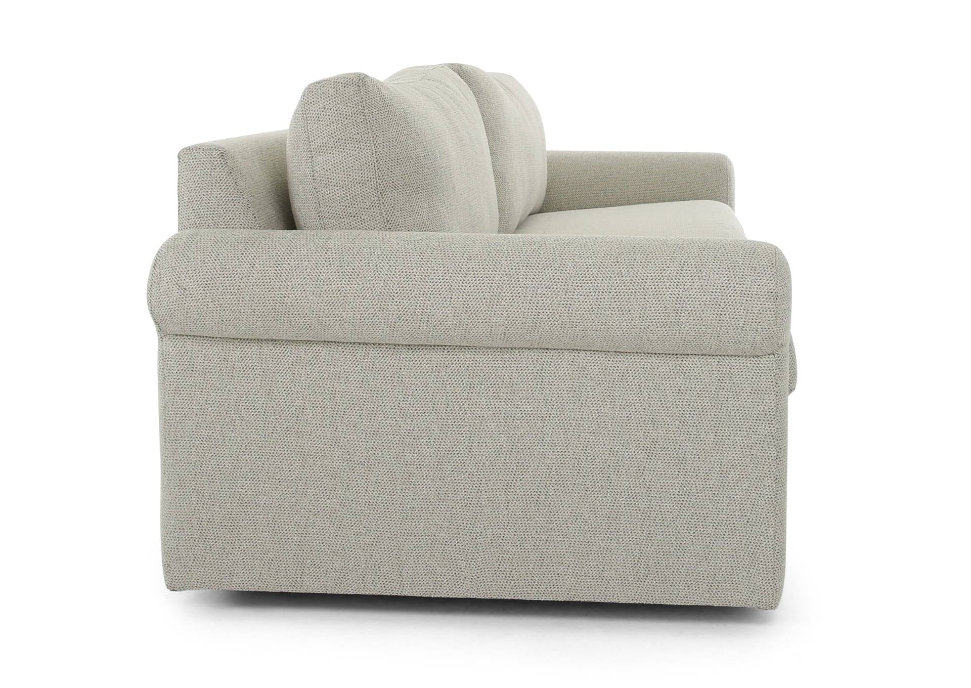 COLCHESTER PEPPER SOFA WITH BENCH SEAT AND ROLL ARM - Additional View 2