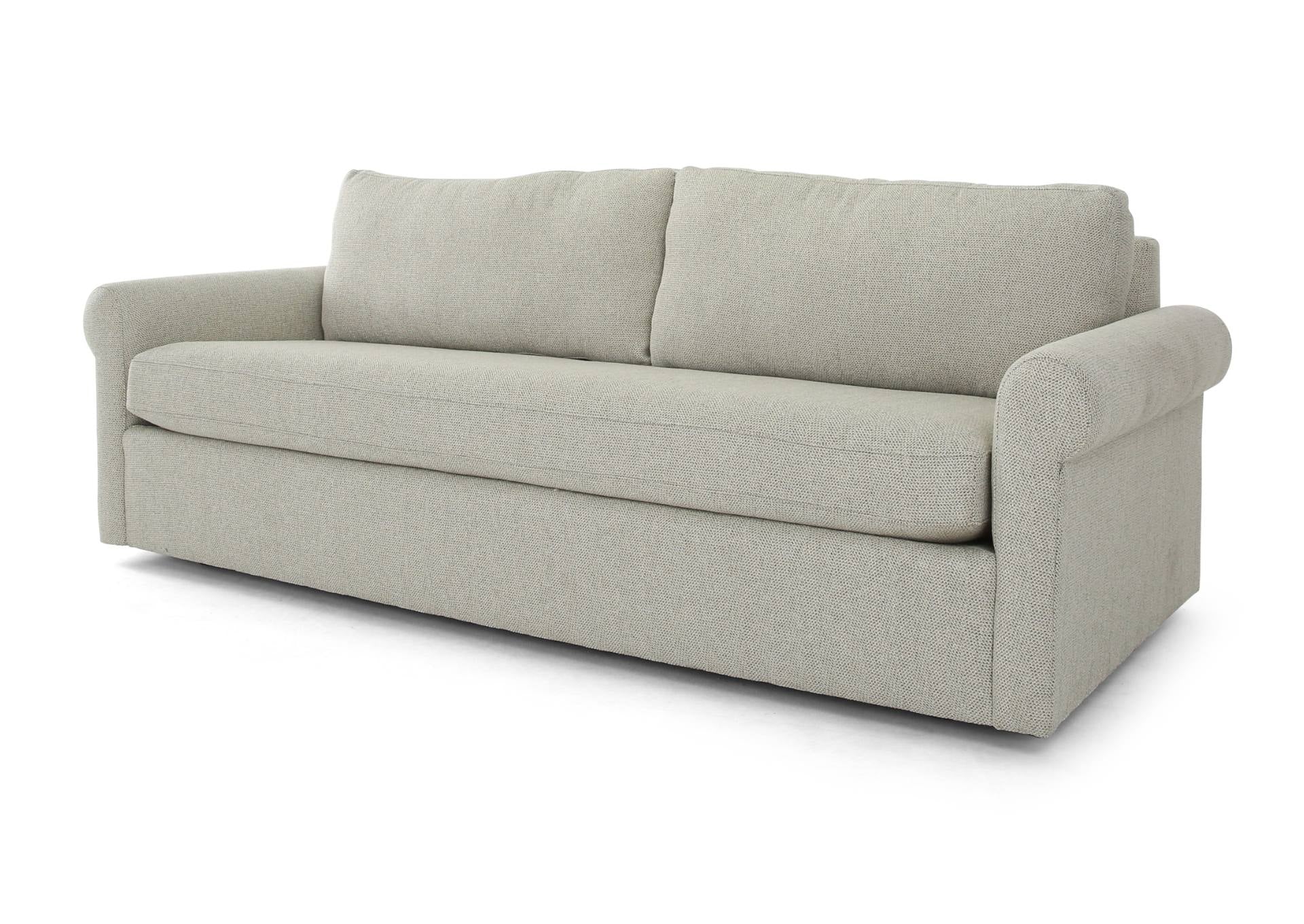COLCHESTER PEPPER SOFA WITH BENCH SEAT AND ROLL ARM - Additional View 5