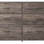 Ashley Furniture - Ralinski Dresser - Brown - Gray Wood - Dresser & Mirror - Additional View 1