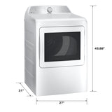 GE WHITE PROFILE 7.4CU ELECTRIC DRYER - Dryers - Additional View 20