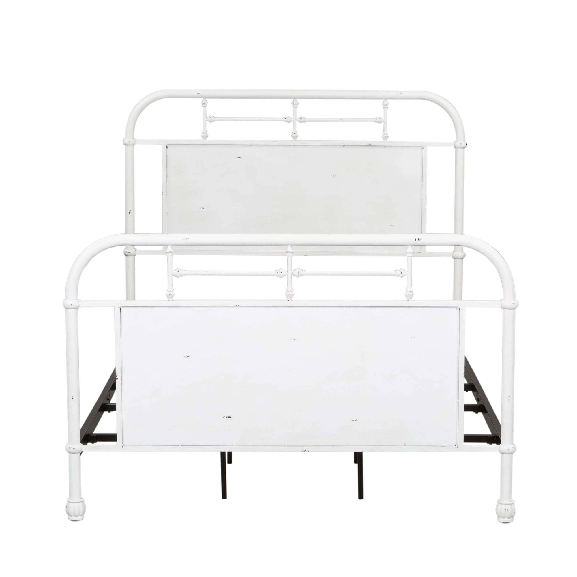 Liberty Furniture - Jolene Antique Full Bed - White - Metal - Beds