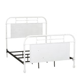 Liberty Furniture - Jolene Antique Full Bed - White - Metal - Beds - Additional View 1