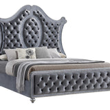Cameo King Bed - Silver - Additional View 1