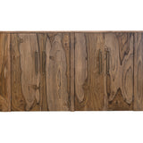 International Furniture Direct - BALAM CONSOLE TABLE - Dark Brown Wood - Tables