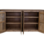 International Furniture Direct - BALAM CONSOLE TABLE - Dark Brown Wood - Tables - Additional View 1