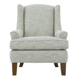 Andrea Wingback Chair - Vapor