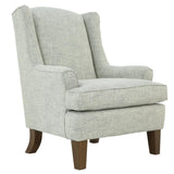 Andrea Wingback Chair - Vapor - Additional View 1