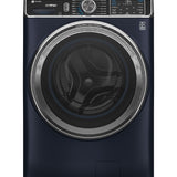 GE SAPPHIRE BLUE FRONT LOAD 5.3CU WASHER - Washers