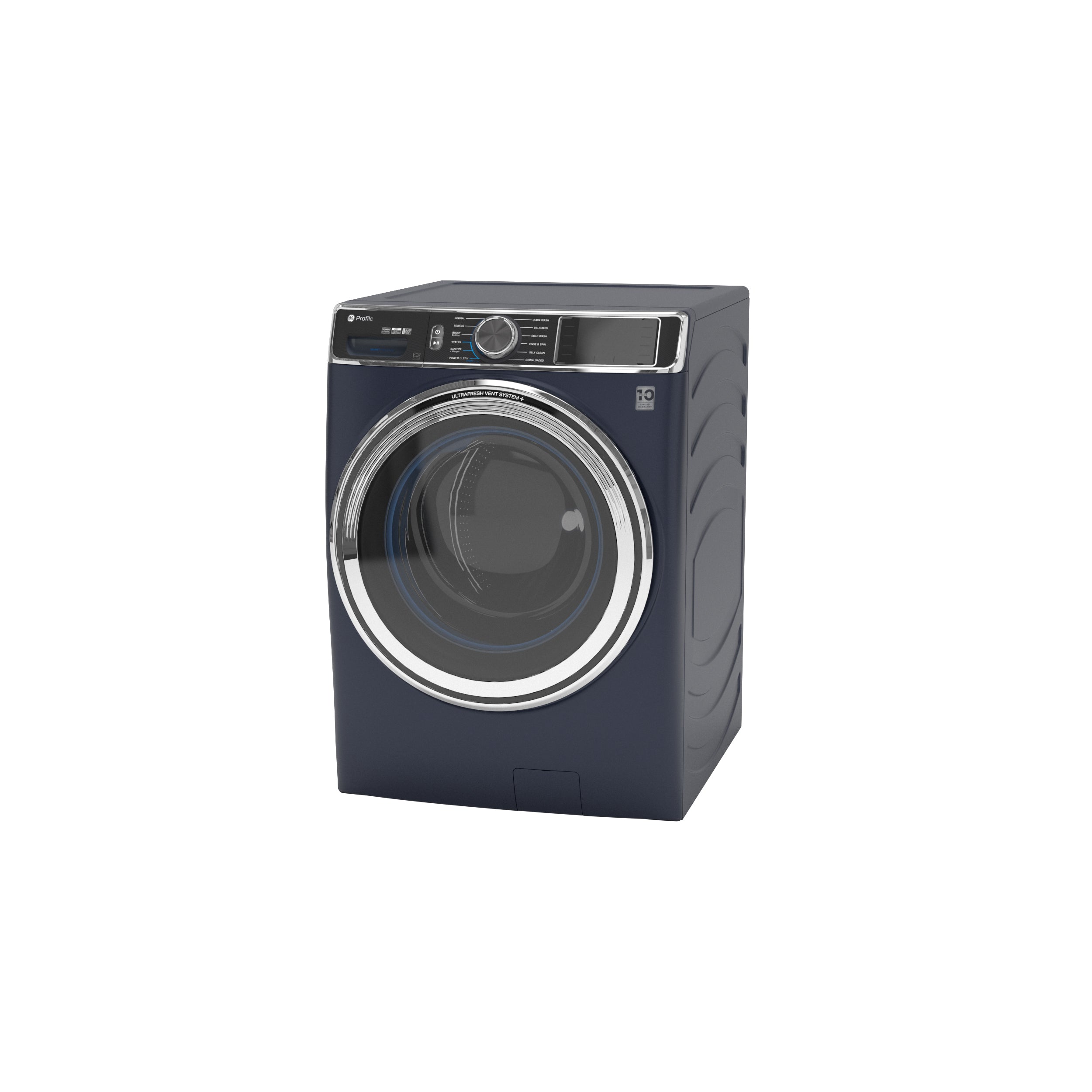 GE SAPPHIRE BLUE FRONT LOAD 5.3CU WASHER - Washers - Additional View 23