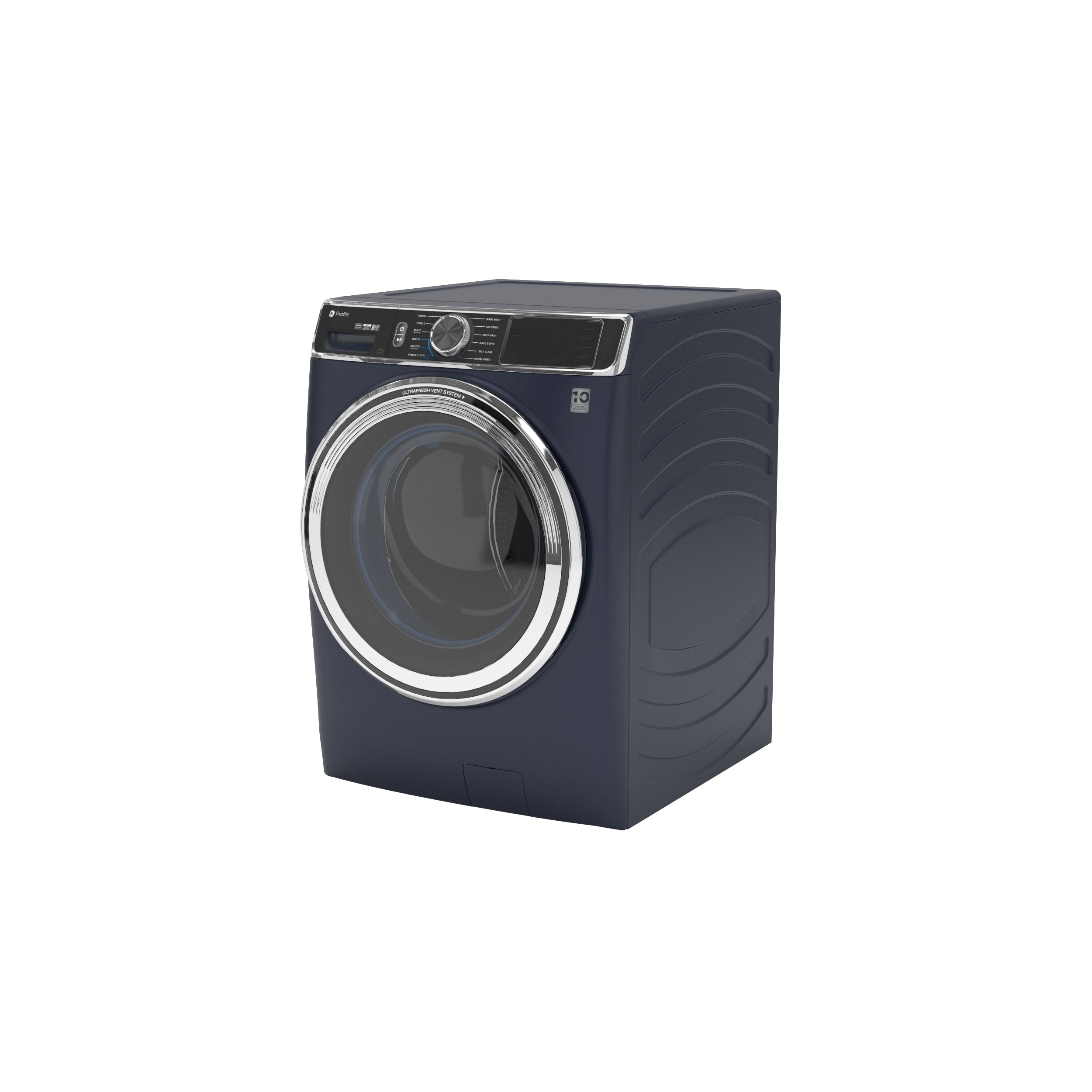 GE SAPPHIRE BLUE FRONT LOAD 5.3CU WASHER - Washers - Additional View 24