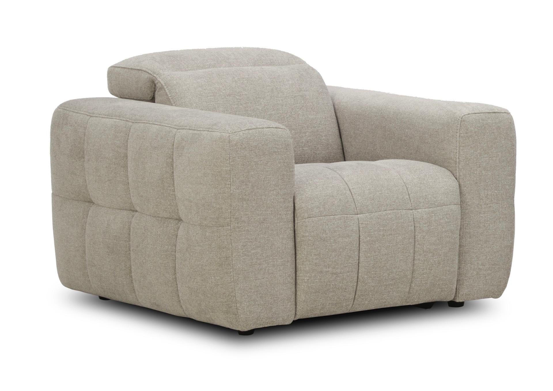 BRENT SAND POWER RECLINER - Additional View 1