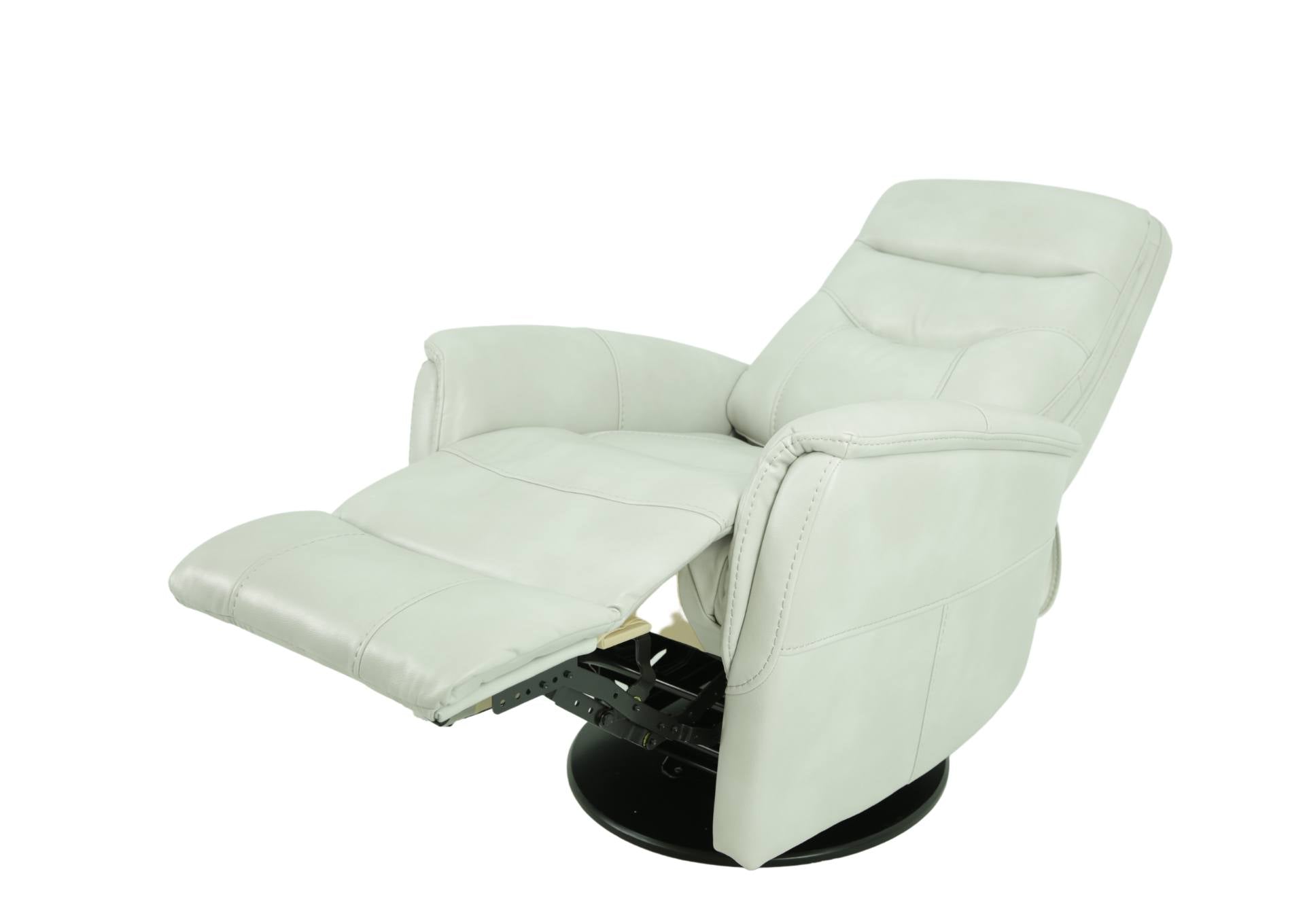 Antonio Swivel Recliner - Fog - Additional View 2