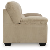 Ashley Furniture - Simplejoy Loveseat - Sand - Beige Fabric - Loveseats - Additional View 3