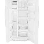GE WHITE SIDE BY SIDE 23CU REFRIGERATOR - Refrigerators - Additional View 2