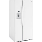 GE WHITE SIDE BY SIDE 23CU REFRIGERATOR - Refrigerators - Additional View 3
