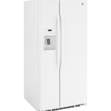 GE WHITE SIDE BY SIDE 23CU REFRIGERATOR - Refrigerators - Additional View 3