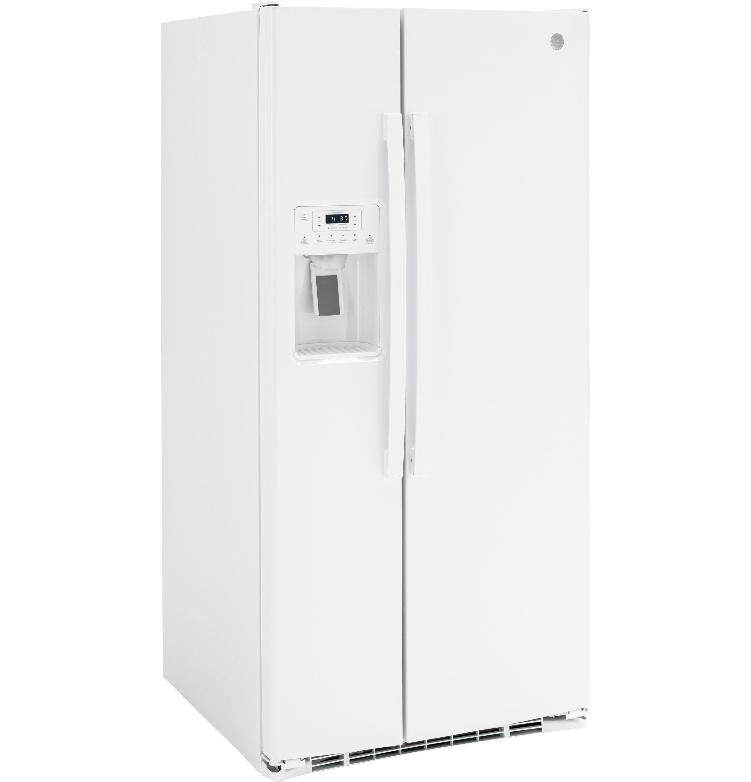 GE WHITE SIDE BY SIDE 23CU REFRIGERATOR - Refrigerators - Additional View 3