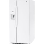 GE WHITE SIDE BY SIDE 23CU REFRIGERATOR - Refrigerators - Additional View 4