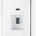 GE WHITE SIDE BY SIDE 23CU REFRIGERATOR - Refrigerators - Additional View 5