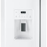 GE WHITE SIDE BY SIDE 23CU REFRIGERATOR - Refrigerators - Additional View 5