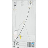 GE WHITE SIDE BY SIDE 23CU REFRIGERATOR - Refrigerators - Additional View 7