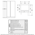 GE WHITE SIDE BY SIDE 23CU REFRIGERATOR - Refrigerators - Additional View 24