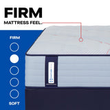 Tempur Sealy - MEDINA II FIRM KING MATTRESS - Light Blue|Blue Fabric - Mattresses - Additional View 2