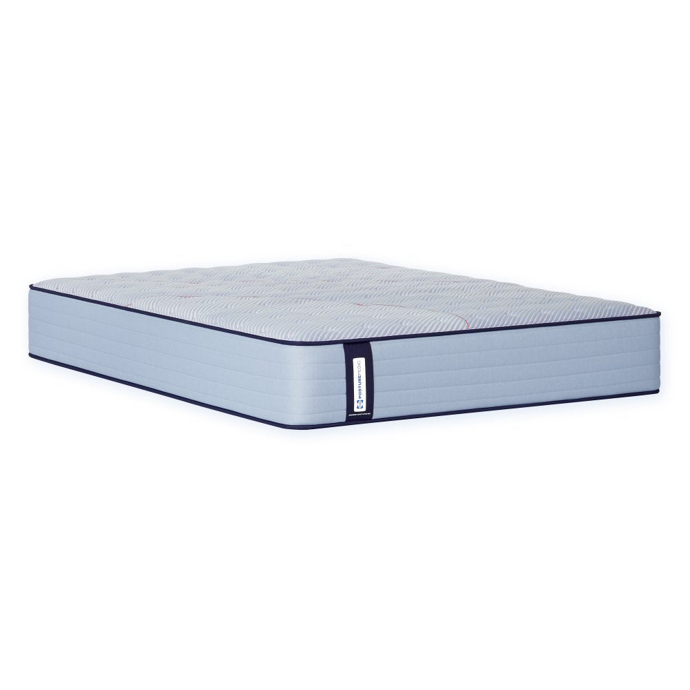 Tempur Sealy - MEDINA II FIRM KING MATTRESS - Light Blue|Blue Fabric - Mattresses - Additional View 5