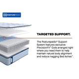 Tempur Sealy - MEDINA II FIRM KING MATTRESS - Light Blue|Blue Fabric - Mattresses - Additional View 9