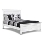 New Classic - Tamarack Queen Bed - White - Wood - Beds