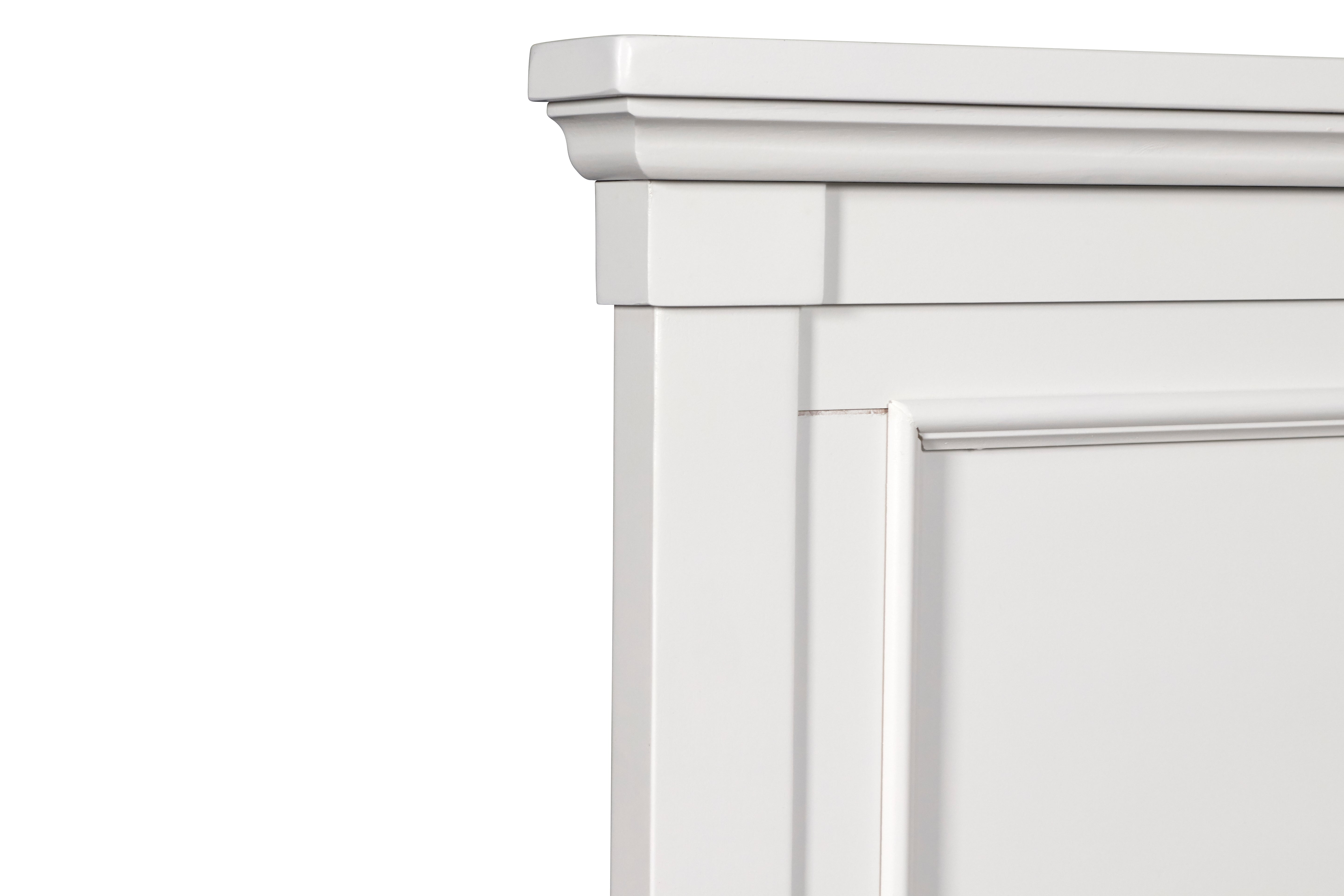 New Classic - Tamarack Queen Bed - White - Wood - Beds - Additional View 4