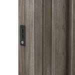 Elements International - KINGS COURT GREY QUEEN BED - Dark Gray Wood - Beds - Additional View 5
