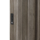 Elements International - KINGS COURT GREY QUEEN BED - Dark Gray Wood - Beds - Additional View 5