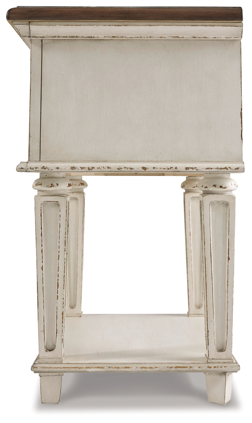 Ashley Furniture - Realyn One Drawer Night Stand - White Wood - Nightstands - Additional View 2