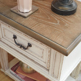 Ashley Furniture - Realyn One Drawer Night Stand - White Wood - Nightstands - Additional View 5