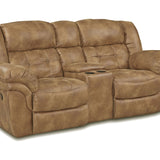 Haygen Almond 1P Power Loveseat With Console