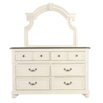 Mallory Dresser And Mirror - Weathered