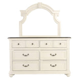 Mallory Dresser And Mirror - Weathered
