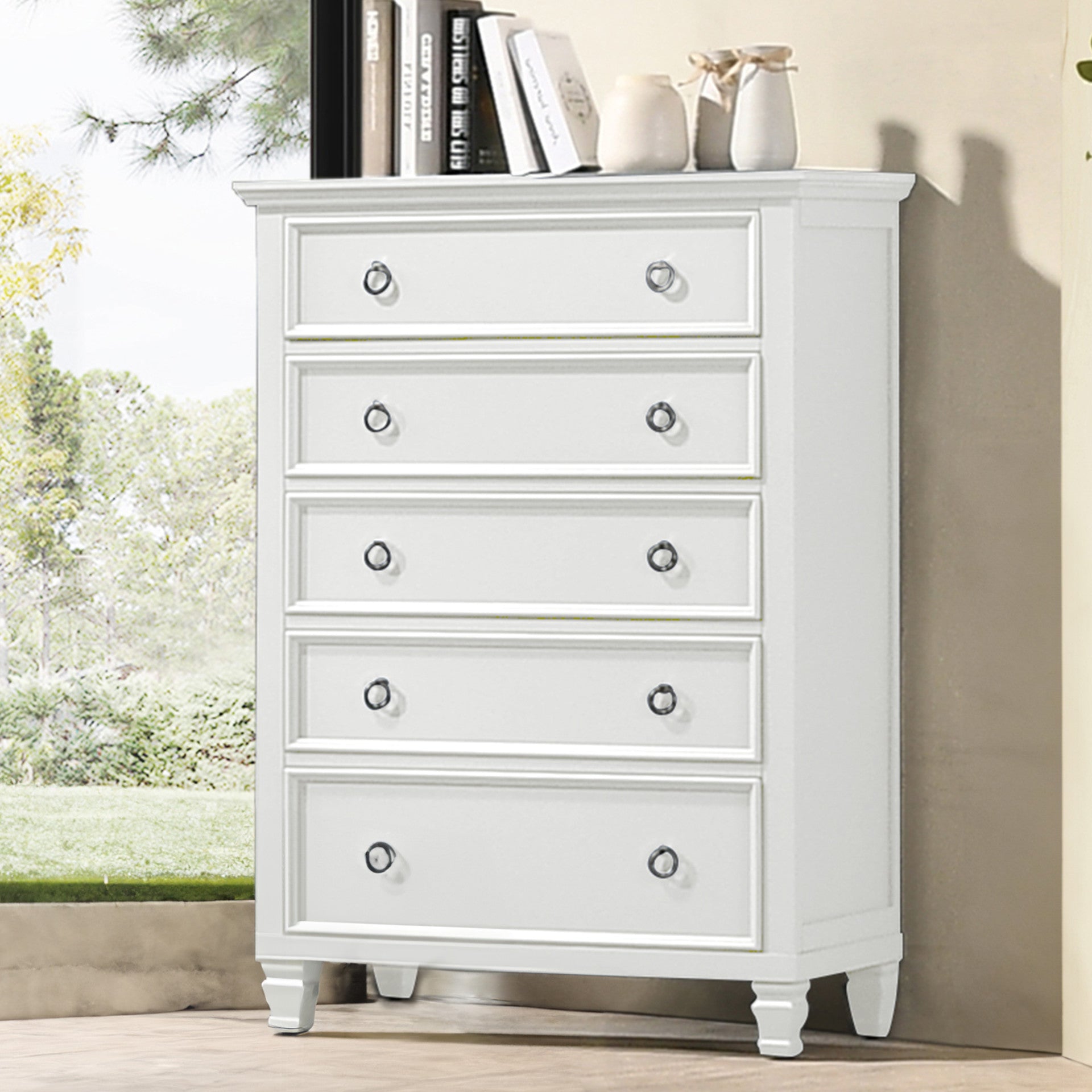 New Classic - TAMARACK WHITE CHEST - Wood - Chests - Additional View 4