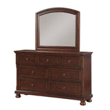 Kingsman Dresser And Mirror - Cherry