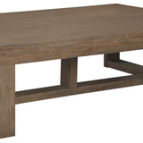 Ashley Furniture - CARITON GRAY RECTANGULAR COCKTAIL TABLE - Wood - Tables
