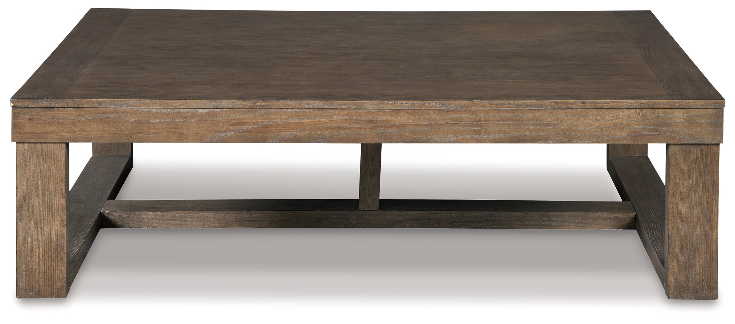 Ashley Furniture - CARITON GRAY RECTANGULAR COCKTAIL TABLE - Wood - Tables - Additional View 2