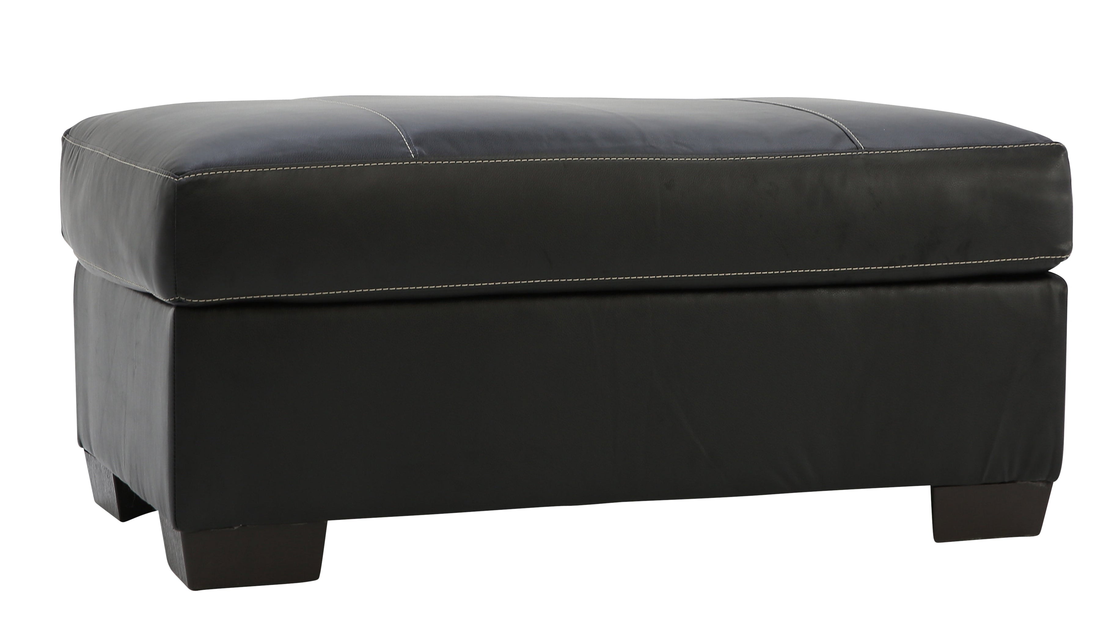 Austin Ottoman - Black - Additional View 1