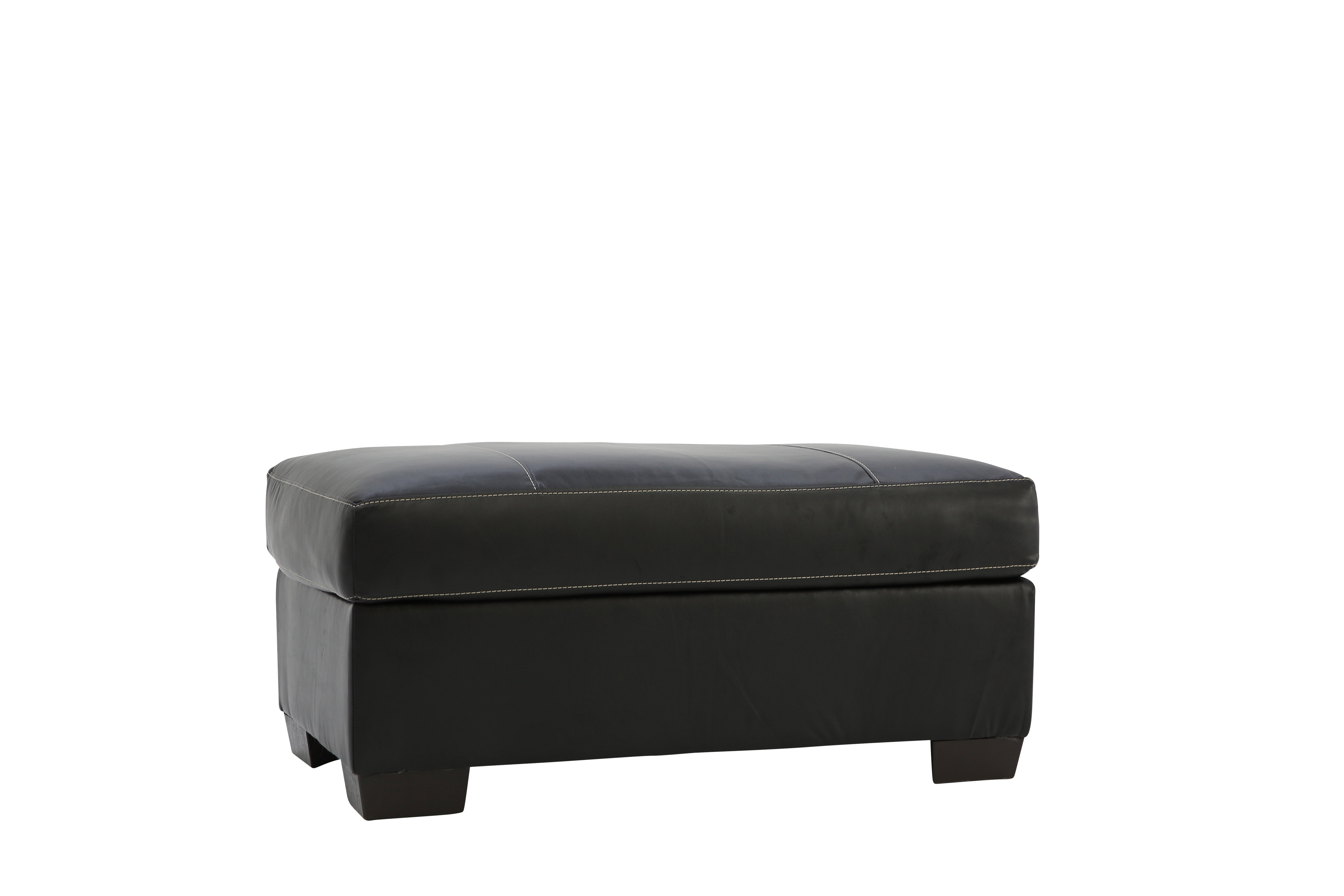 Austin Ottoman - Black - Additional View 1