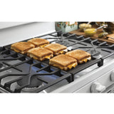 GE 30" Free-Standing Gas Range, Edge-To-Edge Cooktop - White - Ranges - Additional View 4