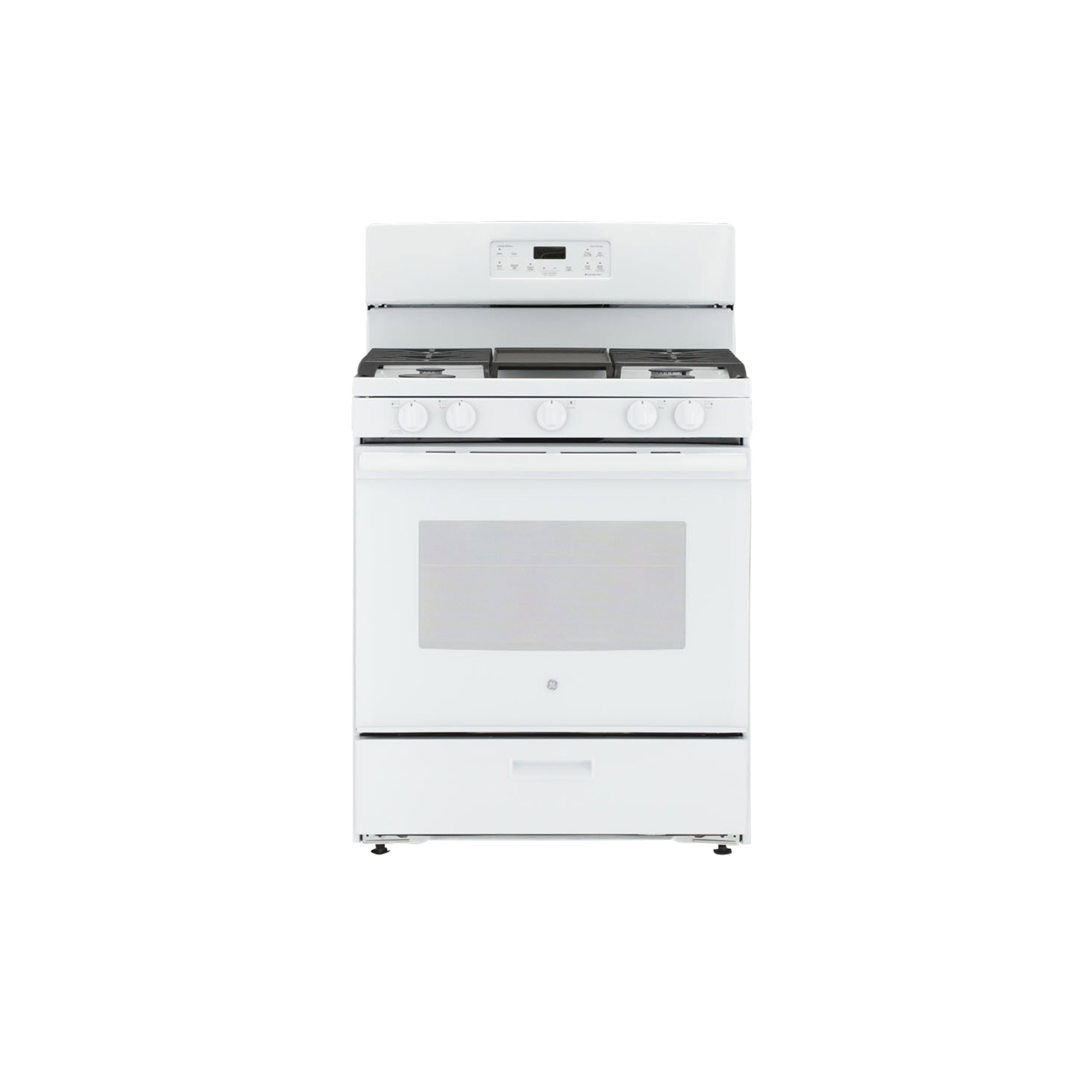 GE 30" Free-Standing Gas Range, Edge-To-Edge Cooktop - White - Ranges - Additional View 20