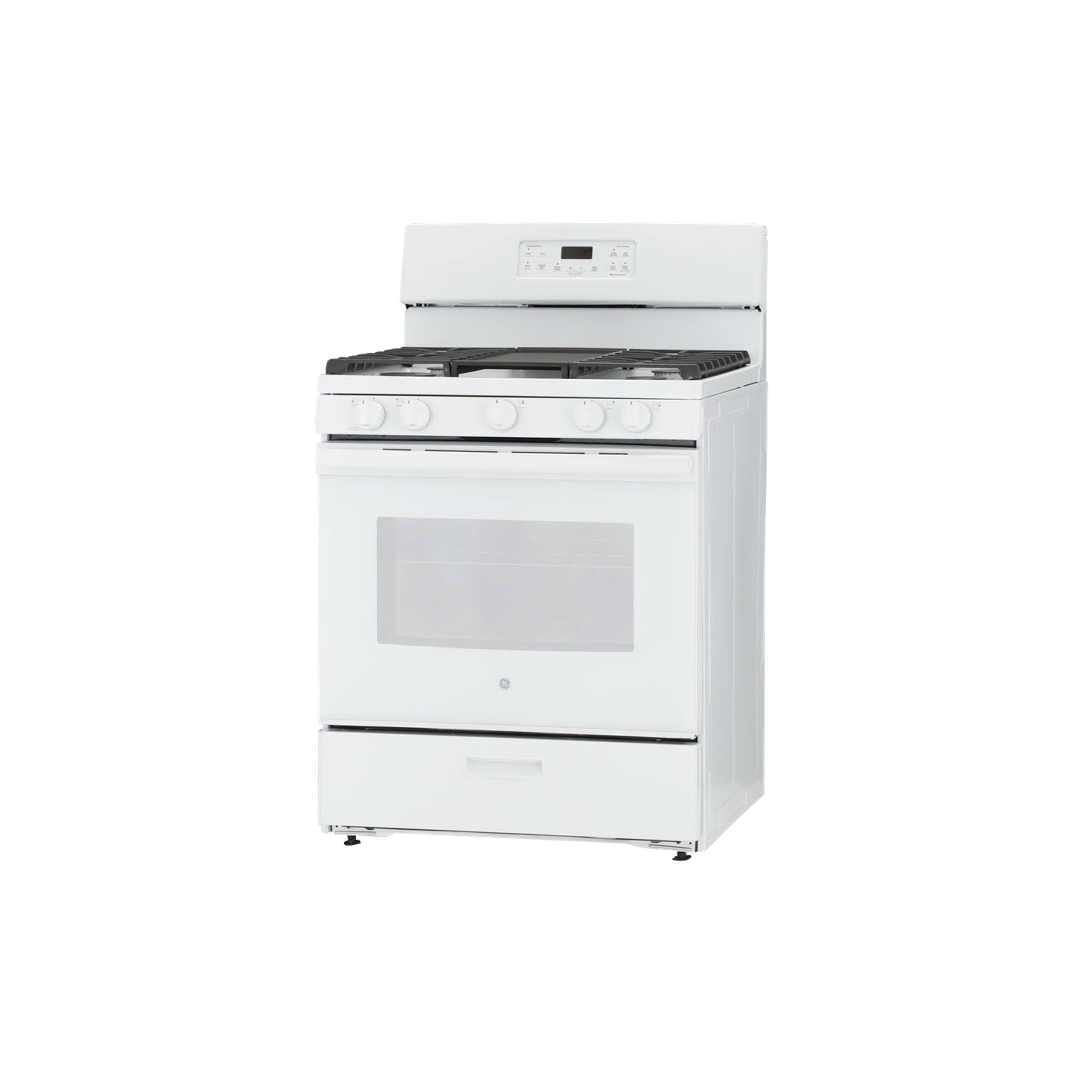 GE 30" Free-Standing Gas Range, Edge-To-Edge Cooktop - White - Ranges - Additional View 21