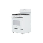 GE 30" Free-Standing Gas Range, Edge-To-Edge Cooktop - White - Ranges - Additional View 23