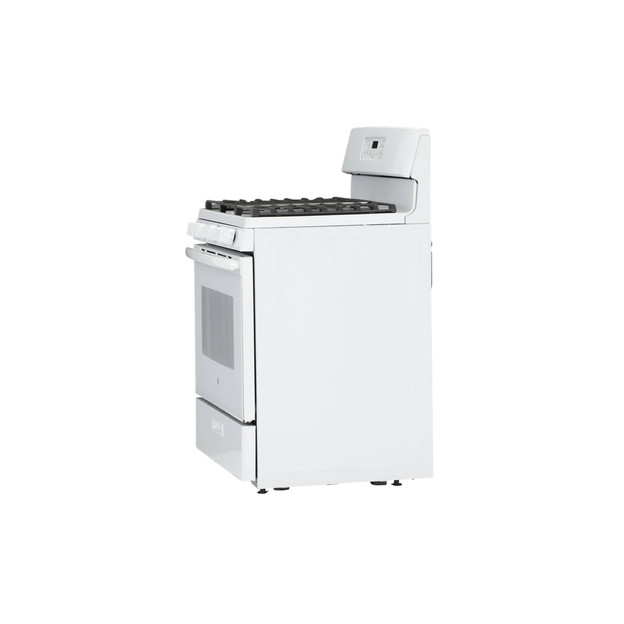 GE 30" Free-Standing Gas Range, Edge-To-Edge Cooktop - White - Ranges - Additional View 25