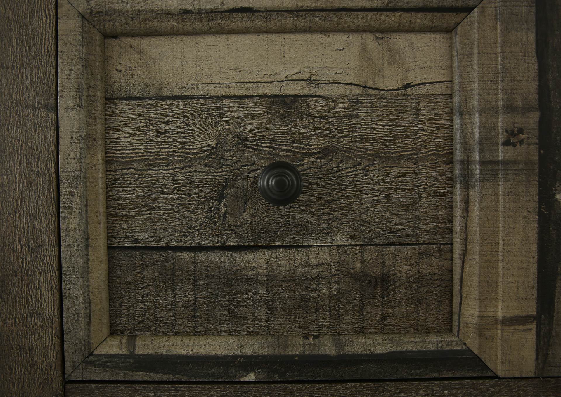 Mossberg Rustic Dresser And Mirror - Grey - Additional View 2